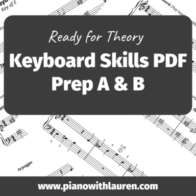 Keyboard Skills PDF - Prep A & B