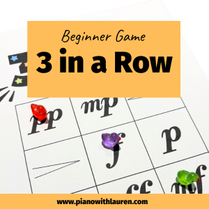 3 in a Row | Game for Beginners