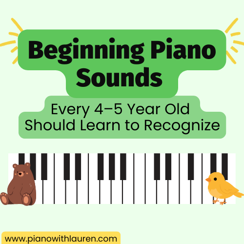 ear training for young piano students